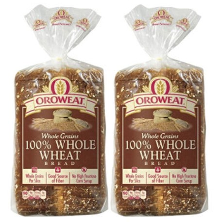 Oroweat – whole wheat -eat bread 90