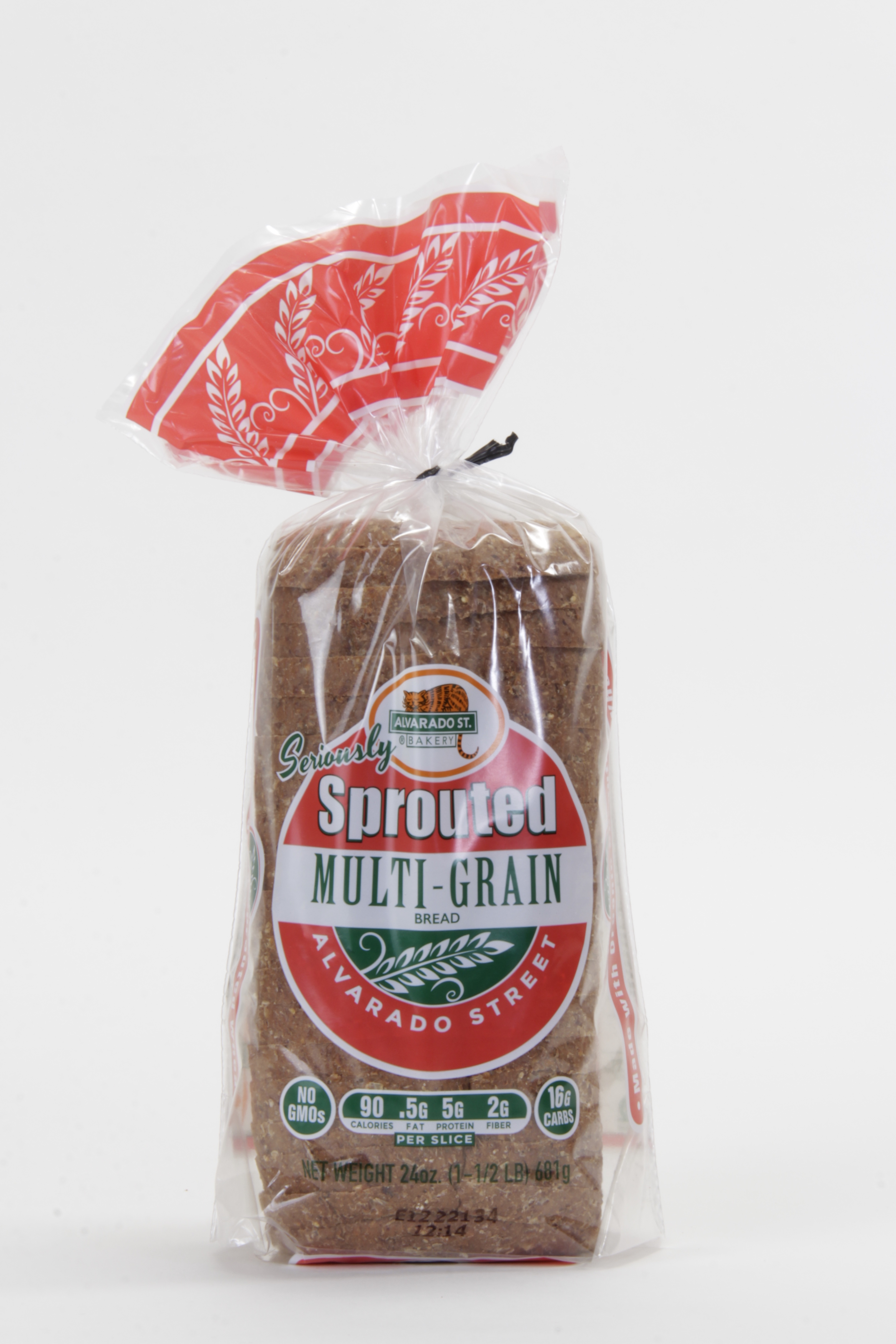 Sprouted multi-grain bread.